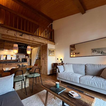 Appartement Ensoleille Aux Tines, Vue Massif Chamonix Kültér fotó