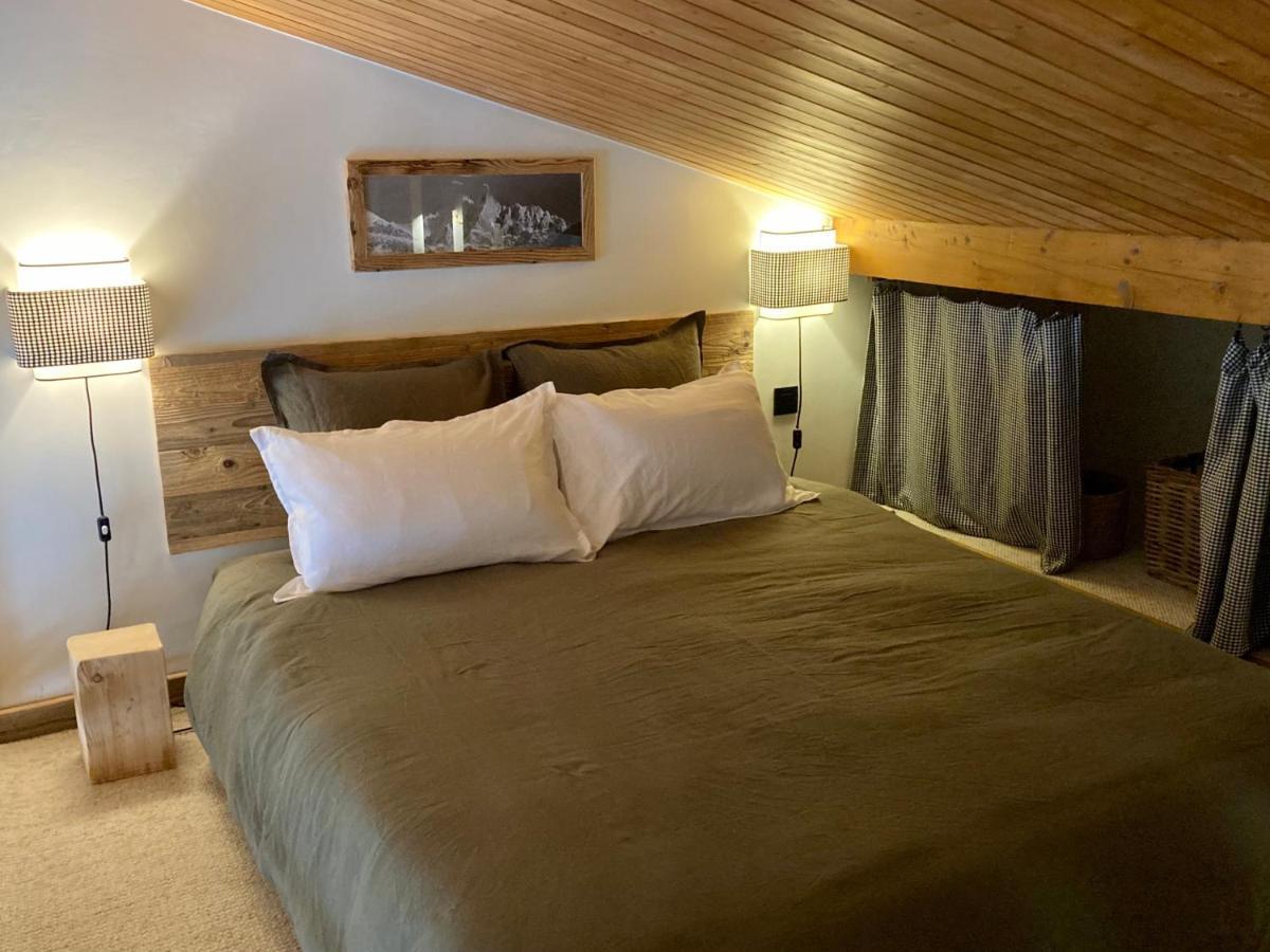 Appartement Ensoleille Aux Tines, Vue Massif Chamonix Kültér fotó